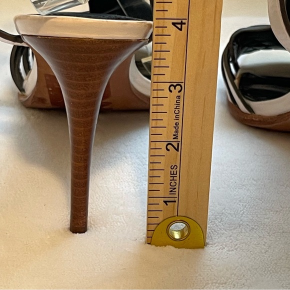 COACH 'Izzy' Heels Ivory Size 9.5 - Picture 6 of 10